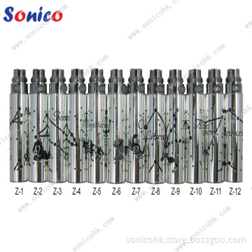 Enbossed EGO-Z Battery for E Cigarette, Colorful Battery